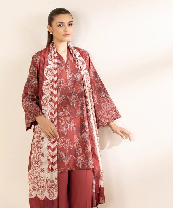 2 Piece - Printed Lawn Suit