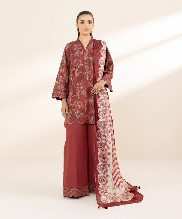 2 Piece - Printed Lawn Suit