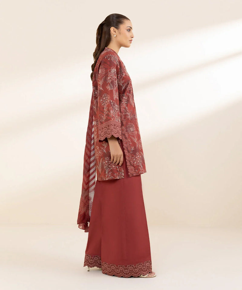 2 Piece - Printed Lawn Suit