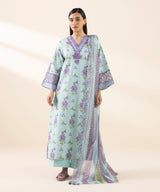 2 Piece - Embroidered Lawn Suit