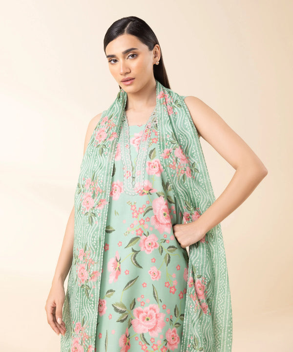 2 Piece - Embroidered Lawn Suit