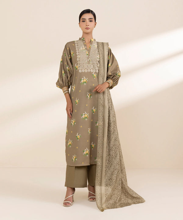 2 Piece - Embroidered Lawn Suit