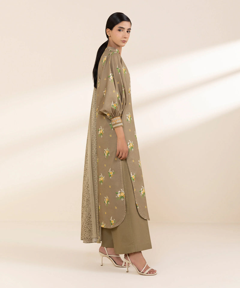 2 Piece - Embroidered Lawn Suit