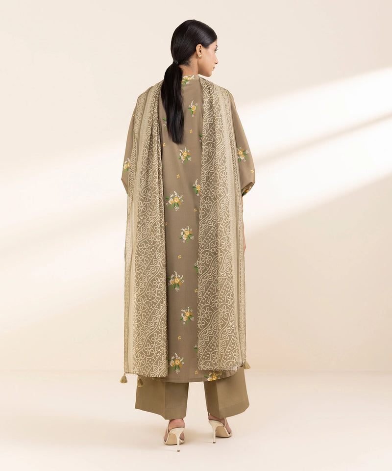 2 Piece - Embroidered Lawn Suit