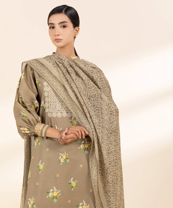2 Piece - Embroidered Lawn Suit