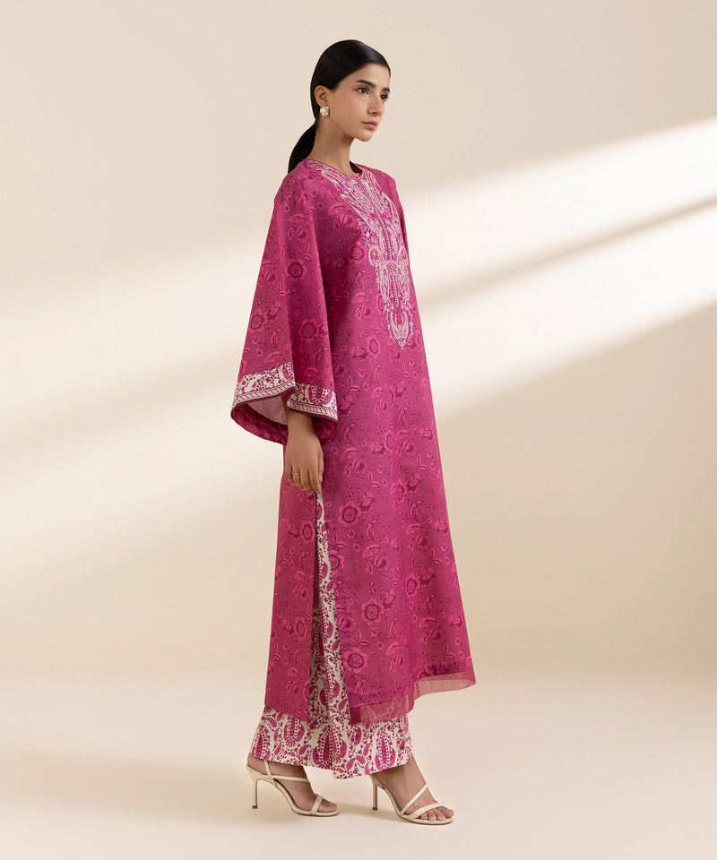 2 Piece - Embroidered Lawn Suit