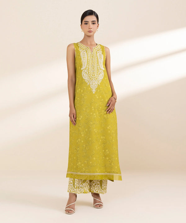 2 Piece - Embroidered Lawn Suit