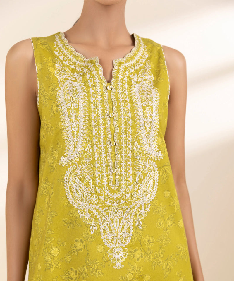 2 Piece - Embroidered Lawn Suit