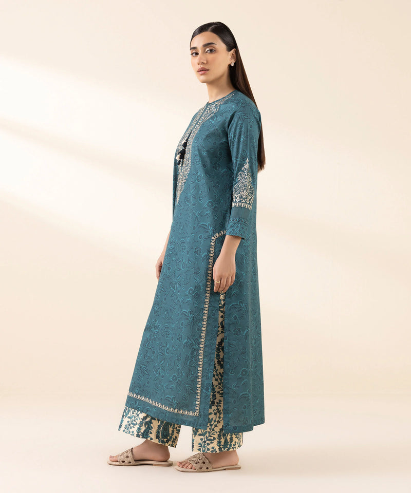 2 Piece - Embroidered Lawn Suit