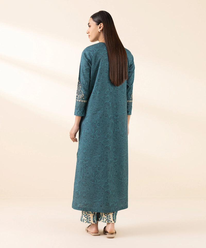 2 Piece - Embroidered Lawn Suit