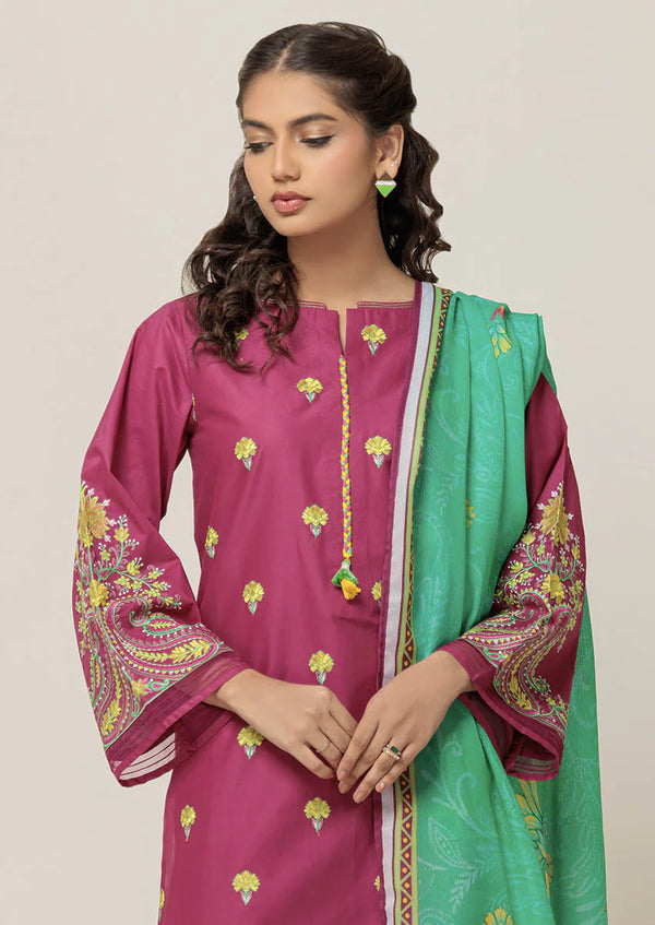 Paislay Galore - 3 PC Cambric Suit