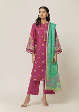 Paislay Galore - 3 PC Cambric Suit