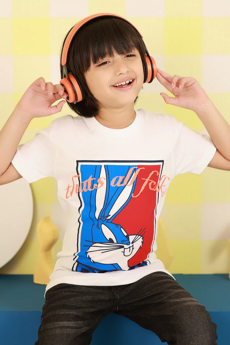 T-Shirt With Black Pent