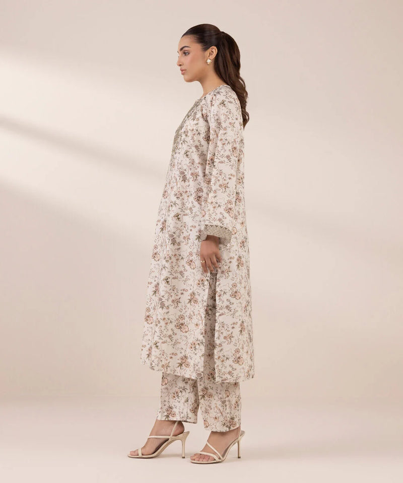 2 Piece - Embroidered Lawn Suit