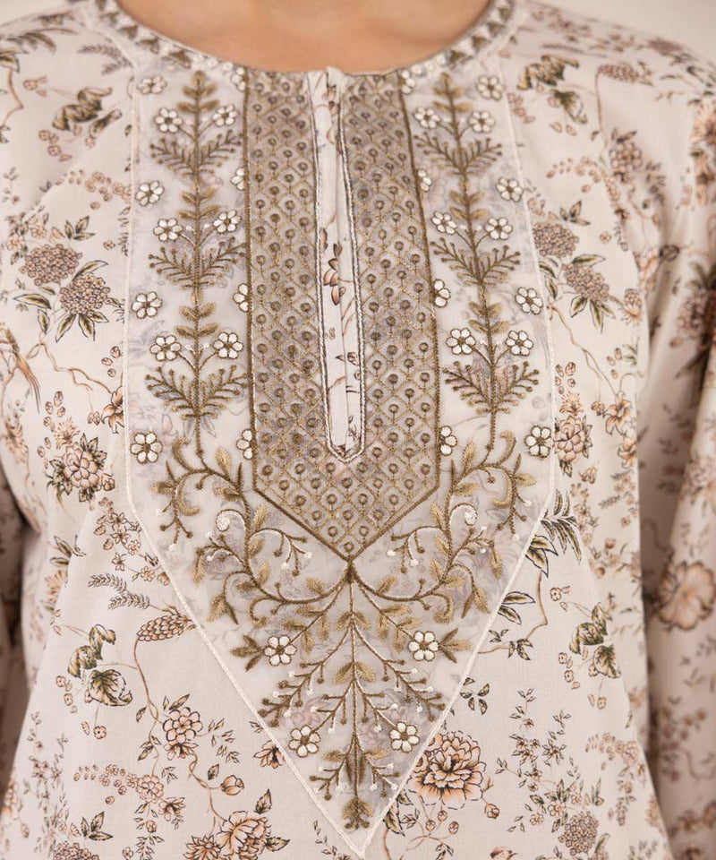 2 Piece - Embroidered Lawn Suit