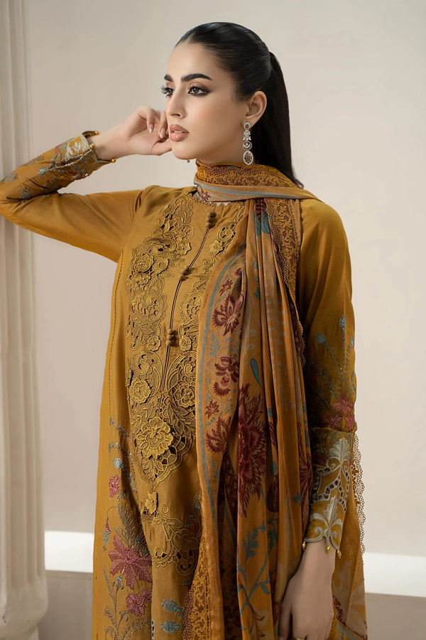 3 Piece Embroidered Lawn Suit