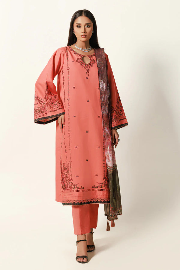 ORANGE-CAMBRIC - 3 PIECE