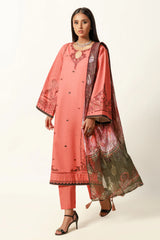 ORANGE-CAMBRIC - 3 PIECE