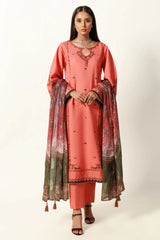 ORANGE-CAMBRIC - 3 PIECE