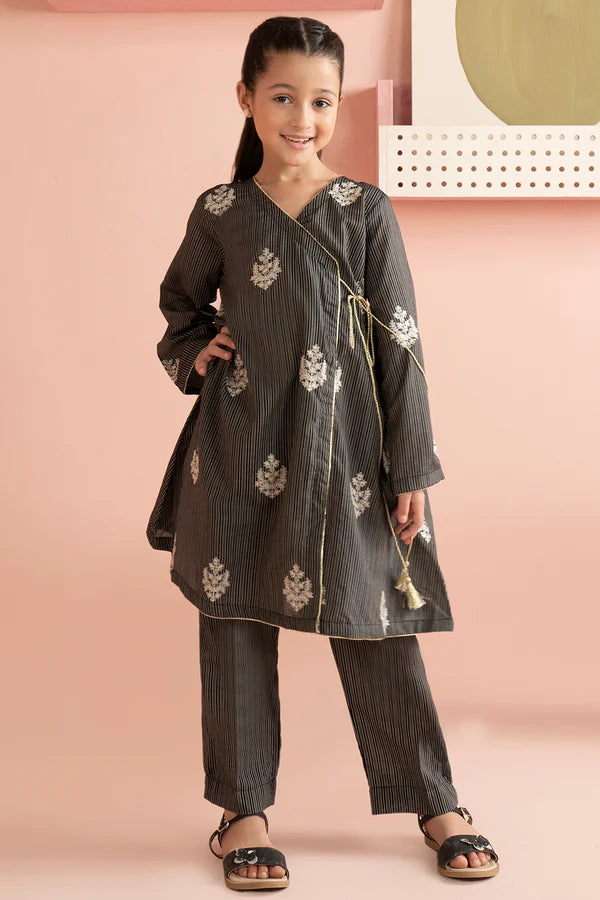 Embroidered Kurta Trouser - 9026