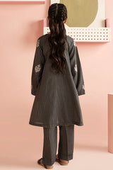 Embroidered Kurta Trouser - 9026