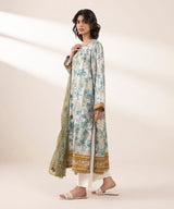 3 Piece - Printed Lawn Suit
