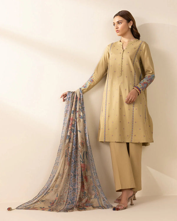 2 Piece - Embroidered Lawn Suit