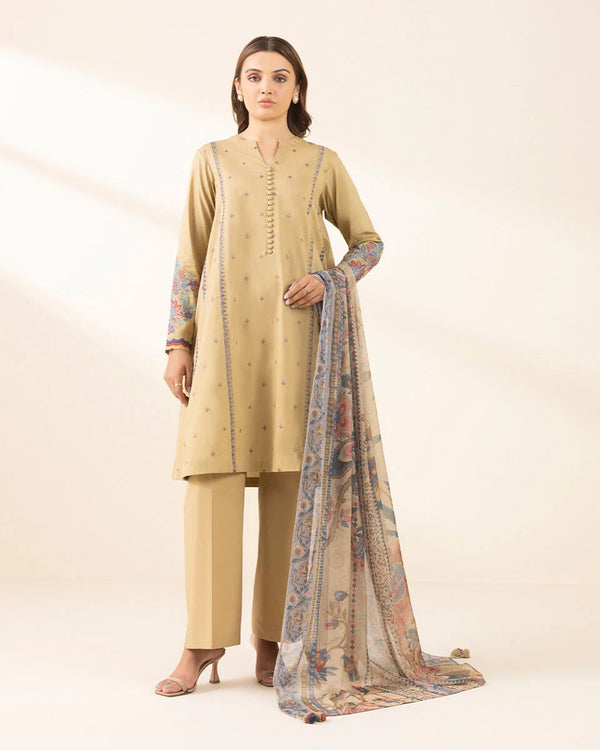 2 Piece - Embroidered Lawn Suit
