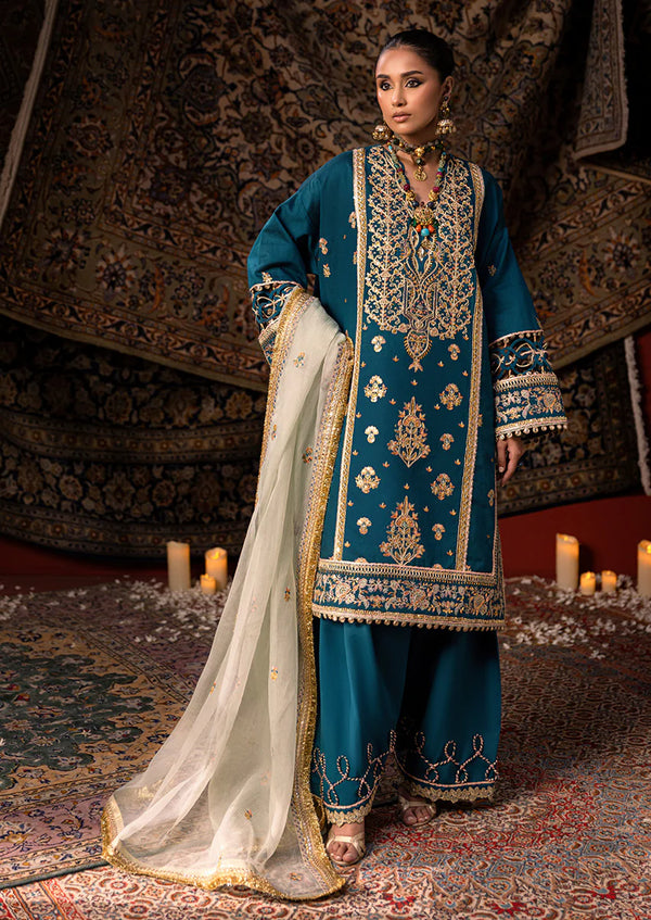 Mystic - 3 Pc Unstitched Cambric Suit