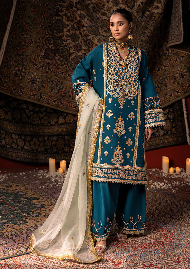 Mystic - 3 Pc Unstitched Cambric Suit