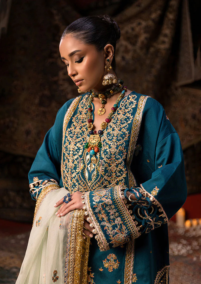 Mystic - 3 Pc Unstitched Cambric Suit