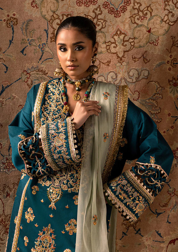 Mystic - 3 Pc Unstitched Cambric Suit