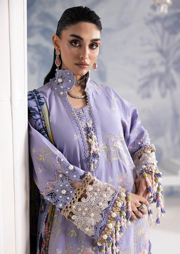 Gracious Levander - 3 Pc Cambric Suit