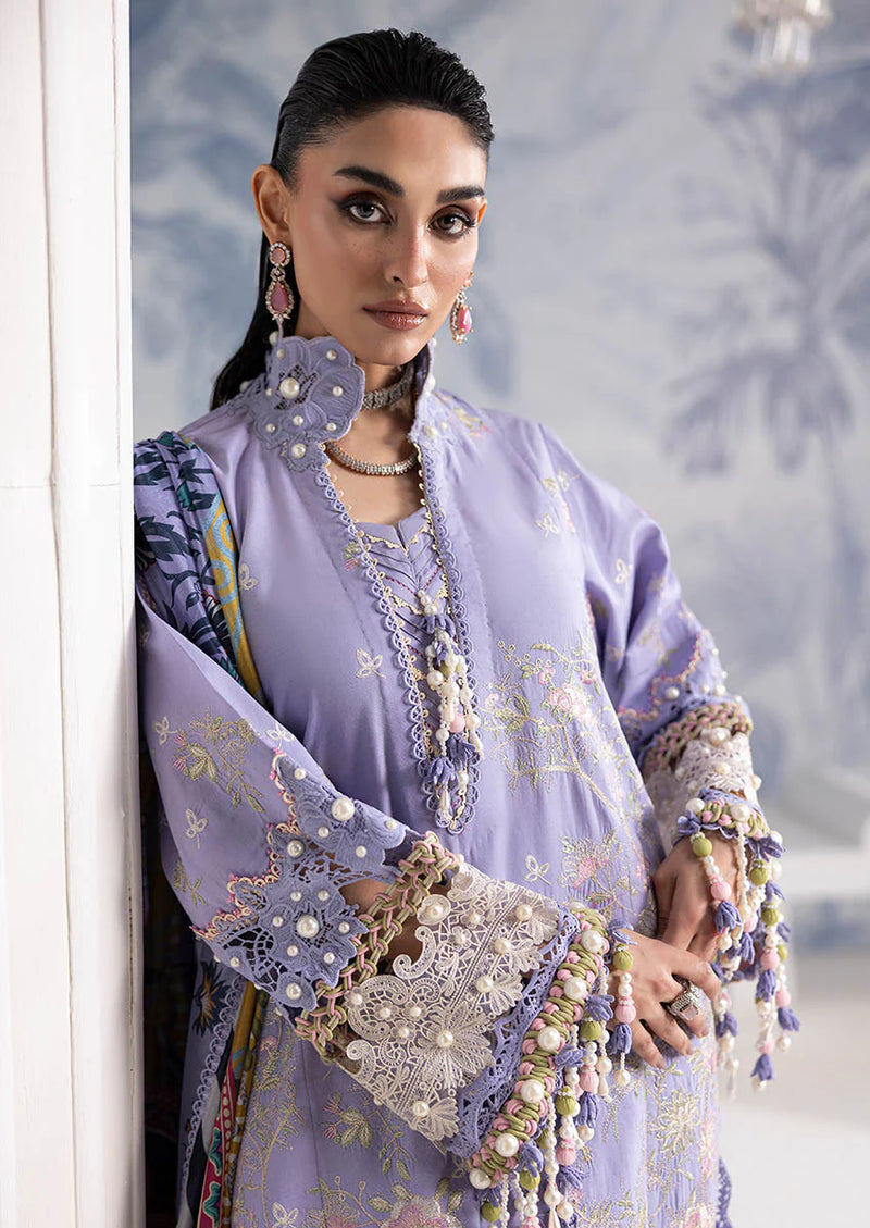 Gracious Levander - 3 Pc Cambric Suit