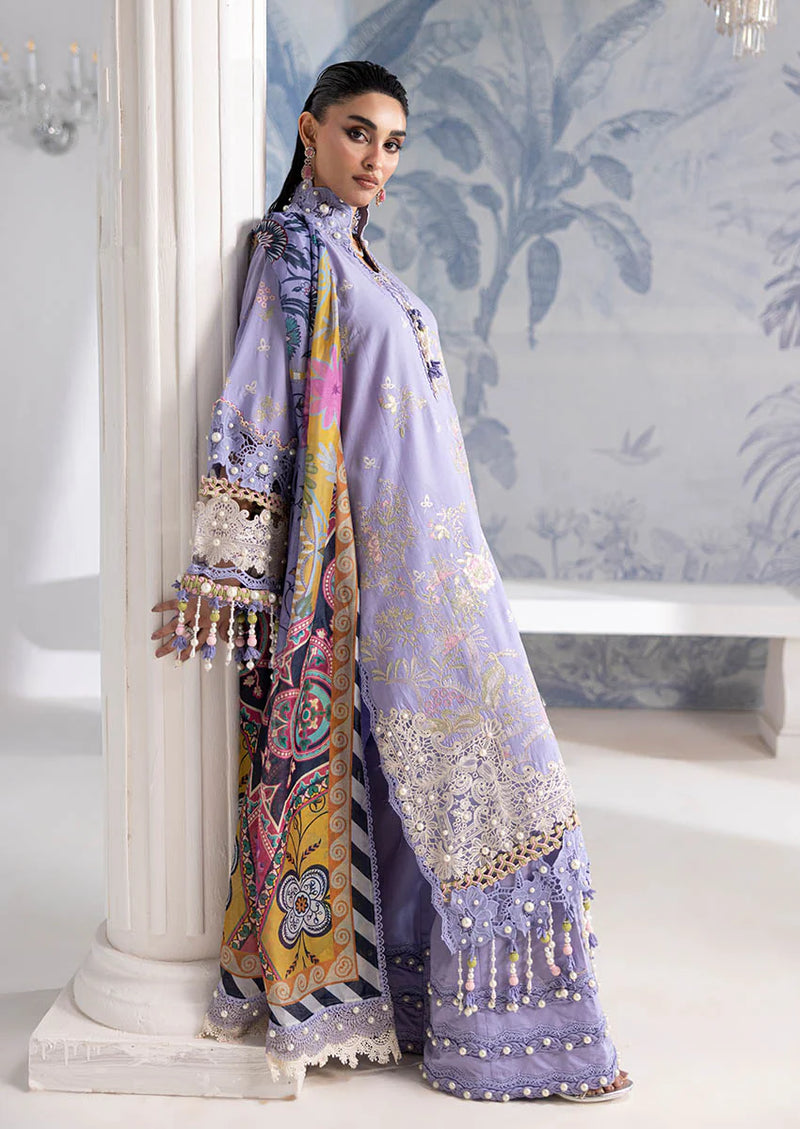 Gracious Levander - 3 Pc Cambric Suit