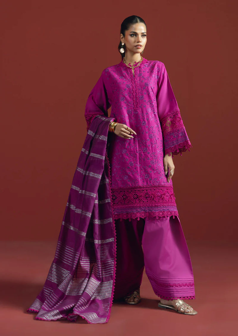 Gardenia - 3 Pc Cambric Suit