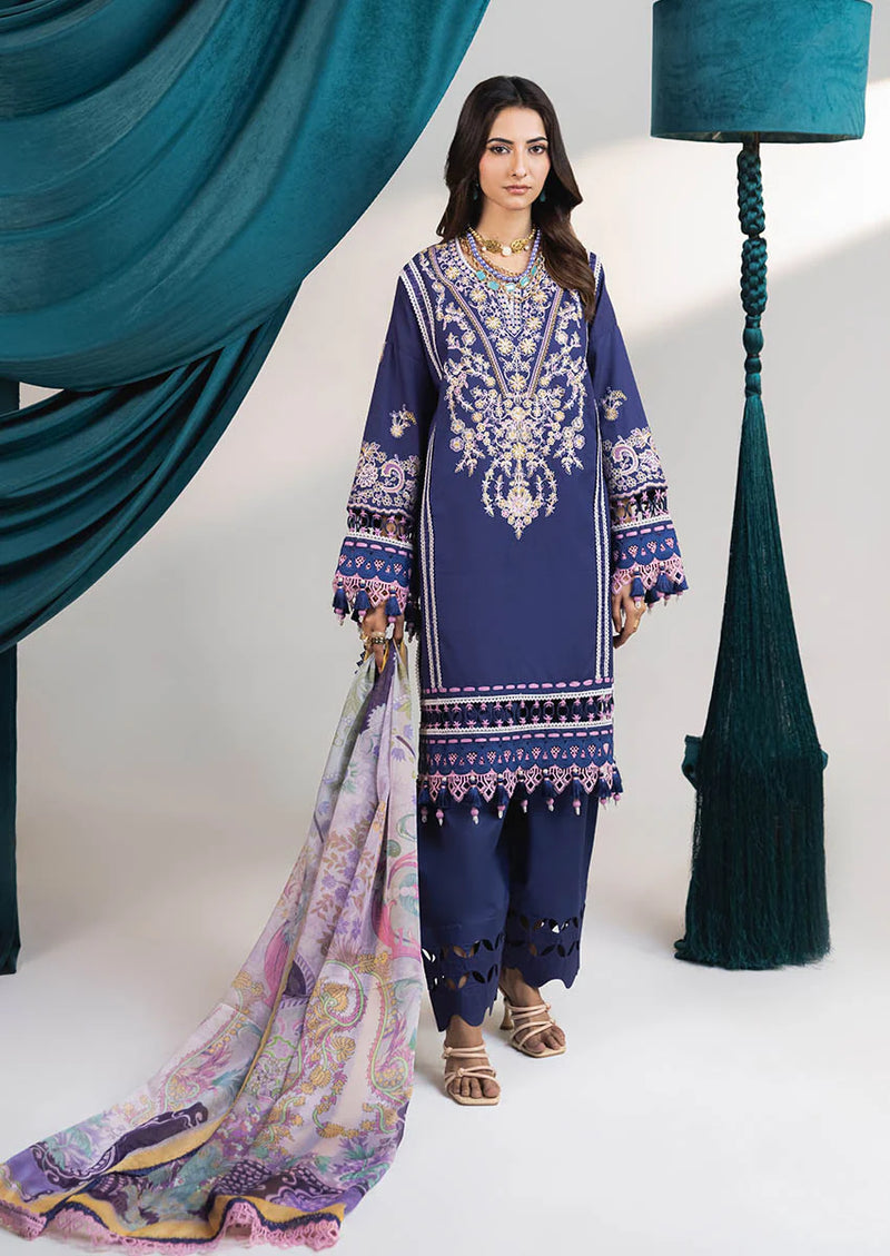 Diwan-E-Bagh - 3 Pc Cambric Suit