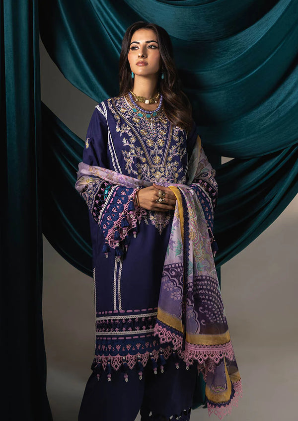 Diwan-E-Bagh - 3 Pc Cambric Suit