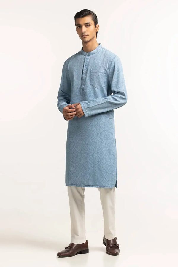 Blue Styling Kurta