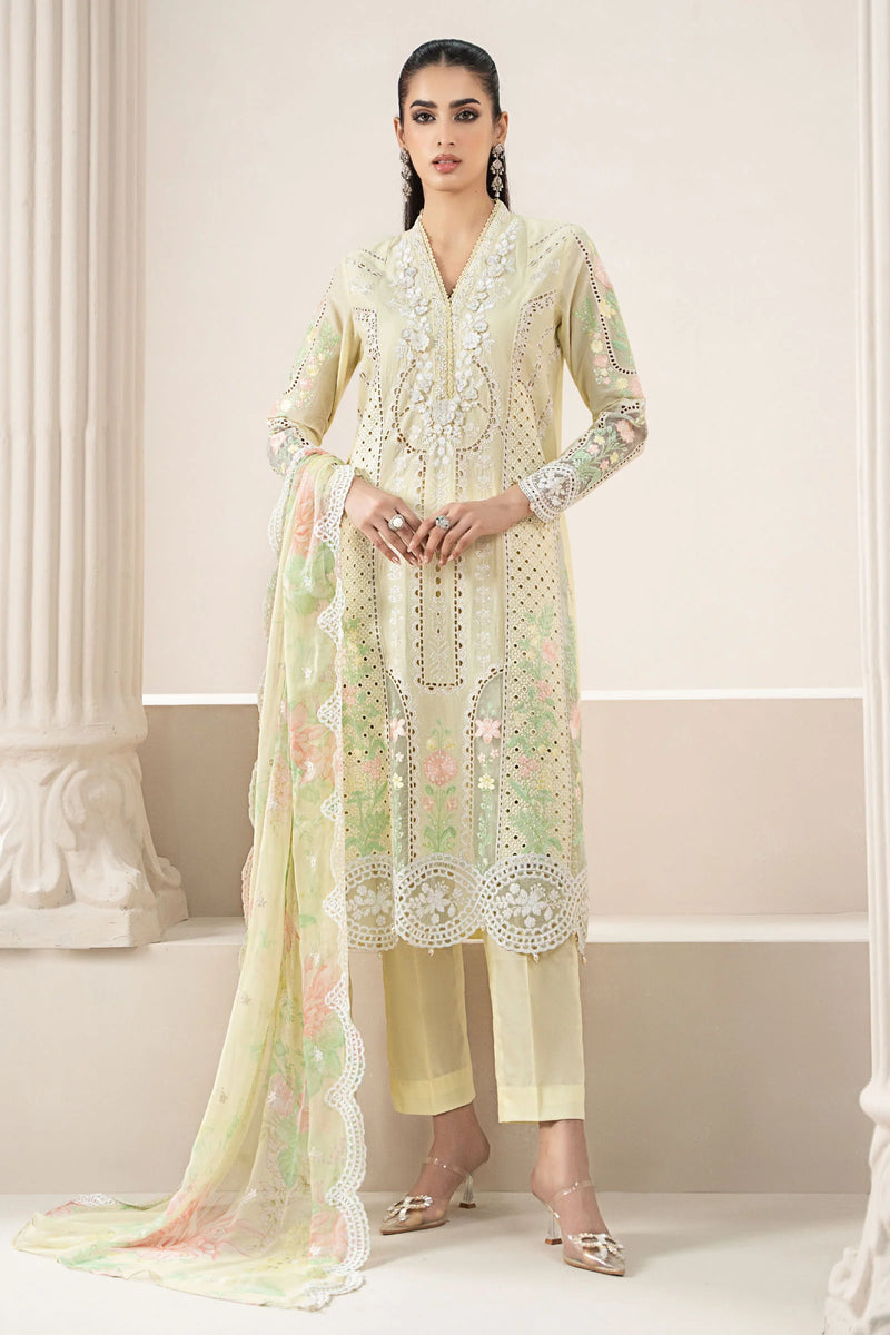 3 Piece Embroidered Lawn Suit