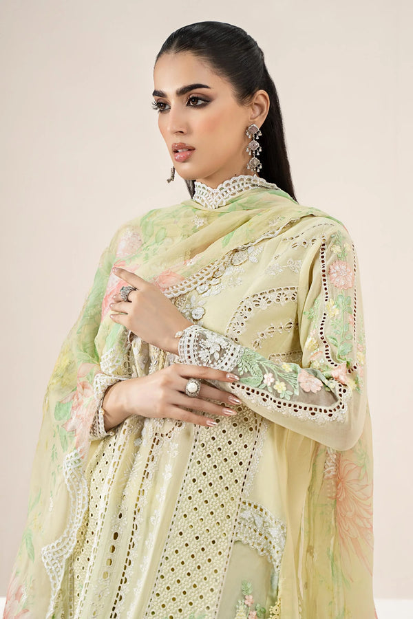 3 Piece Embroidered Lawn Suit