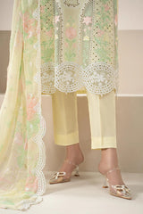 3 Piece Embroidered Lawn Suit