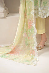 3 Piece Embroidered Lawn Suit