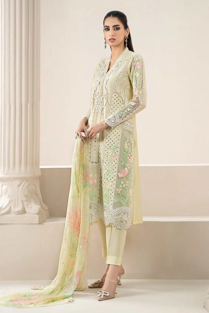 3 Piece Embroidered Lawn Suit