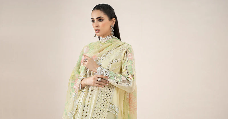 3 Piece Embroidered Lawn Suit