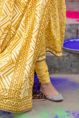 3 Piece Unstitched Lacquer Printed Lawn Suit