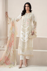3 Piece Embroidered Lawn Suit