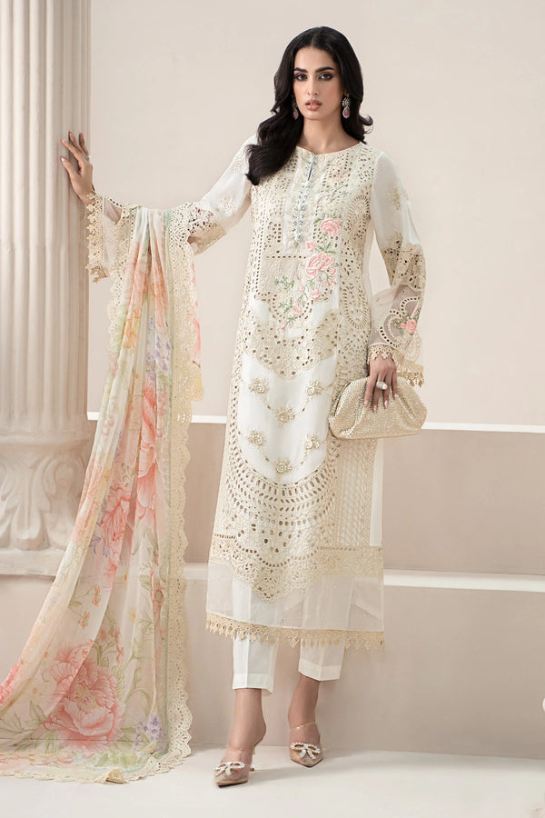 3 Piece Embroidered Lawn Suit