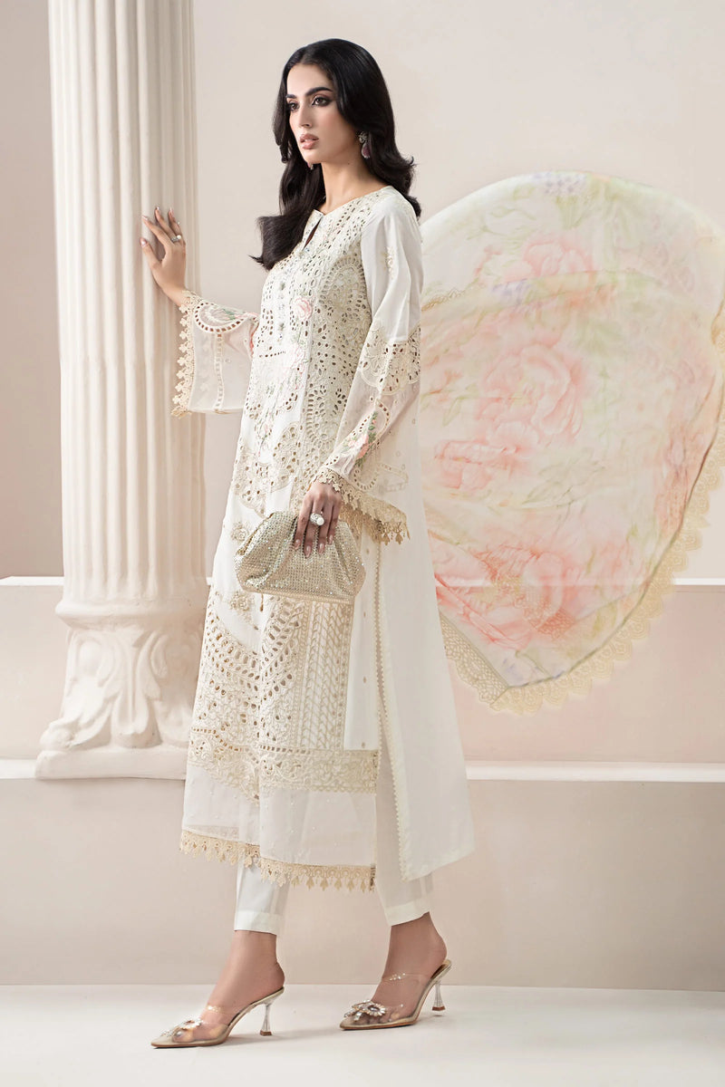 3 Piece Embroidered Lawn Suit
