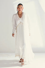 3 Piece Unstitched Schiffli Embroidered Lawn Suit with Schiffli Embroidered Chiffon Dupatta